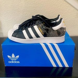 Adidas Snake Print Superstar